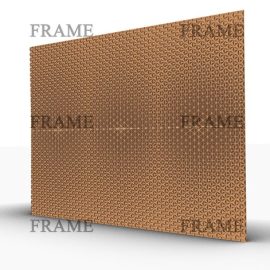 Building curtain wall decorative board standard board model flower