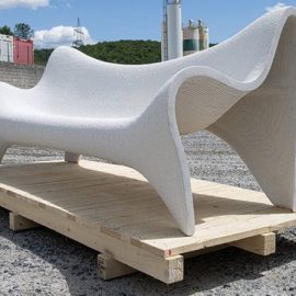 NJ-05 Fiberglass Outdoor Landscape Seat